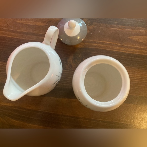 Pierre Cardin porcelain nautical creamer and sugar set - Picture 4 of 7